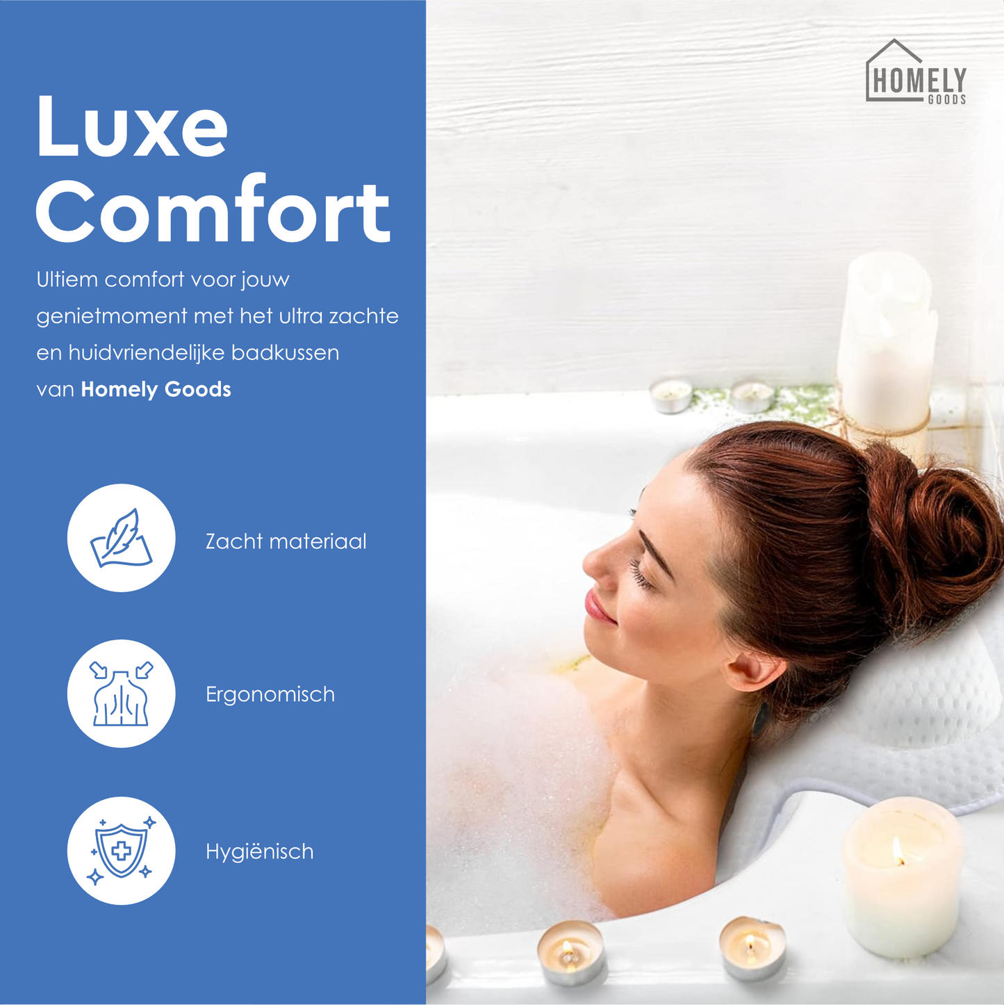 Luxe Badkussen Set